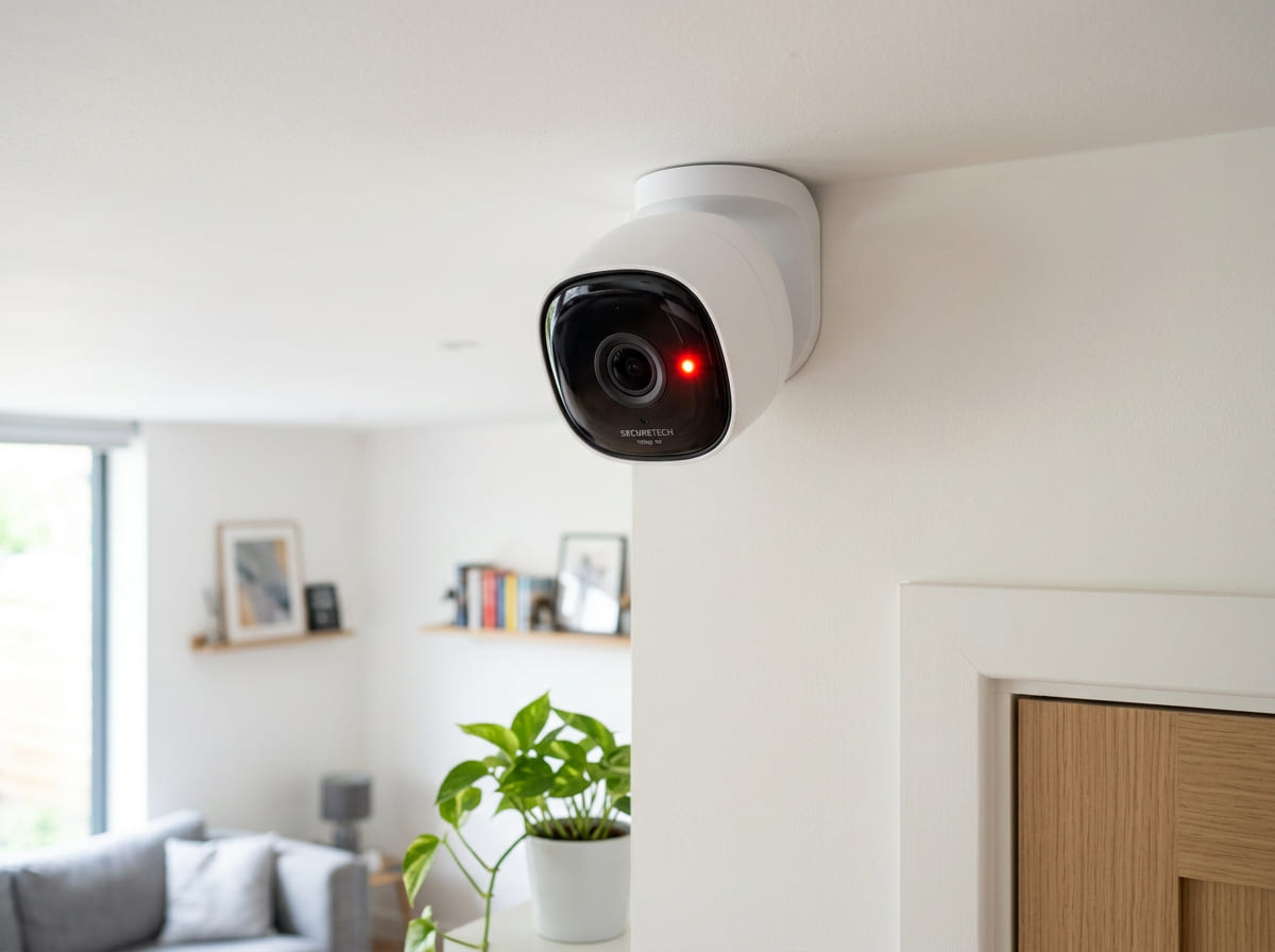 Videodetector de seguridad en techo